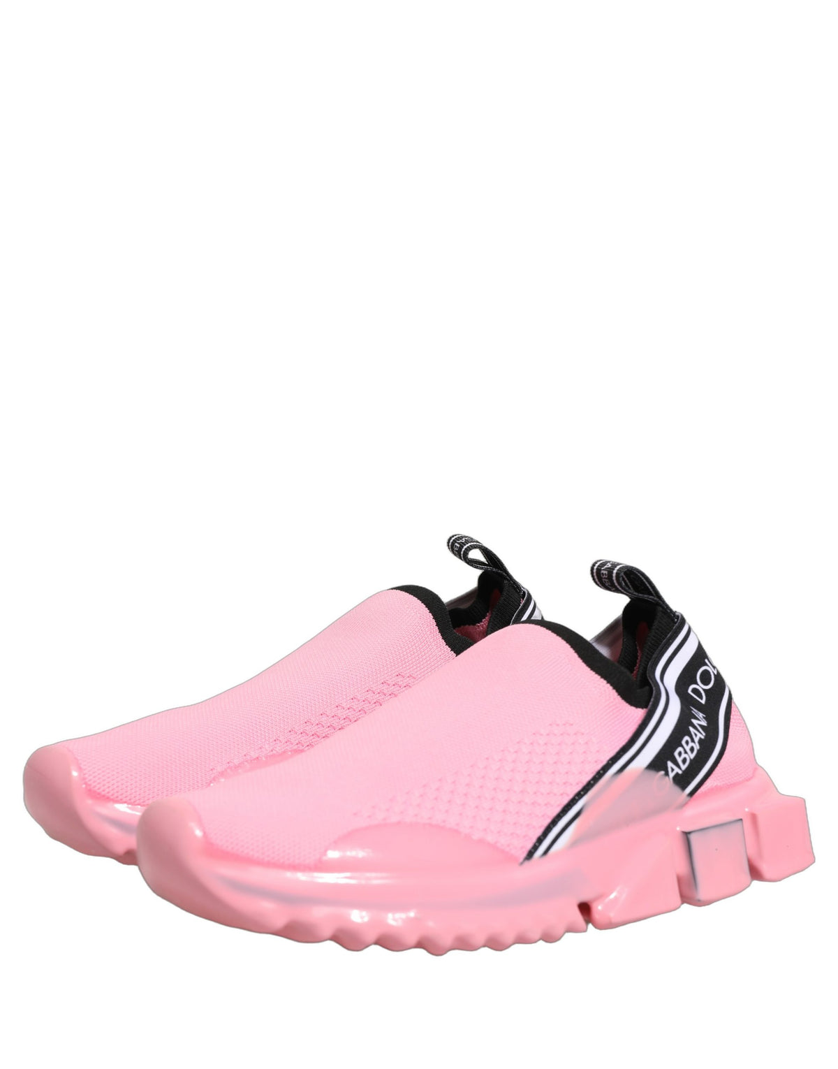 Dolce & Gabbana Sorrento Slip-On Sneakers – Pink