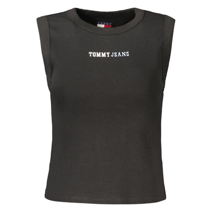 Tommy Hilfiger Black Cotton Women's Tank Top
