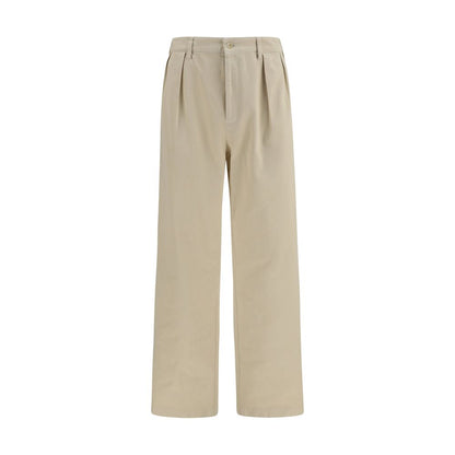 Prada straight-leg-bukser i bomuld – beige