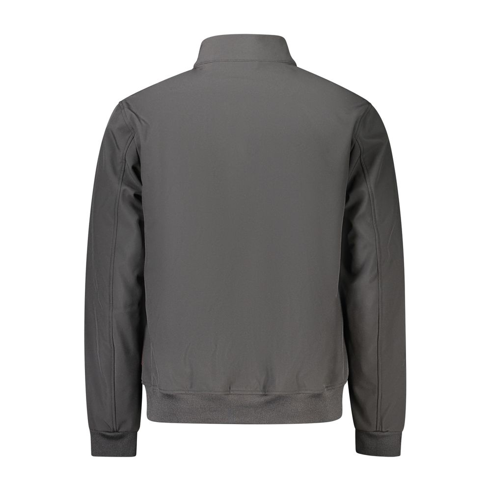 Norway 1963 black softshell jacket in polyester for men