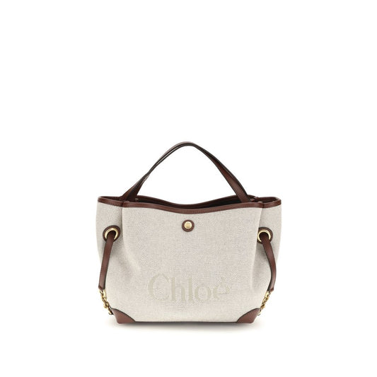 Chloé Clover Jacquard Handbag – Beige