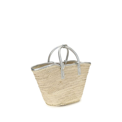 Jacquemus Beige Raffia Shoulder Bag
