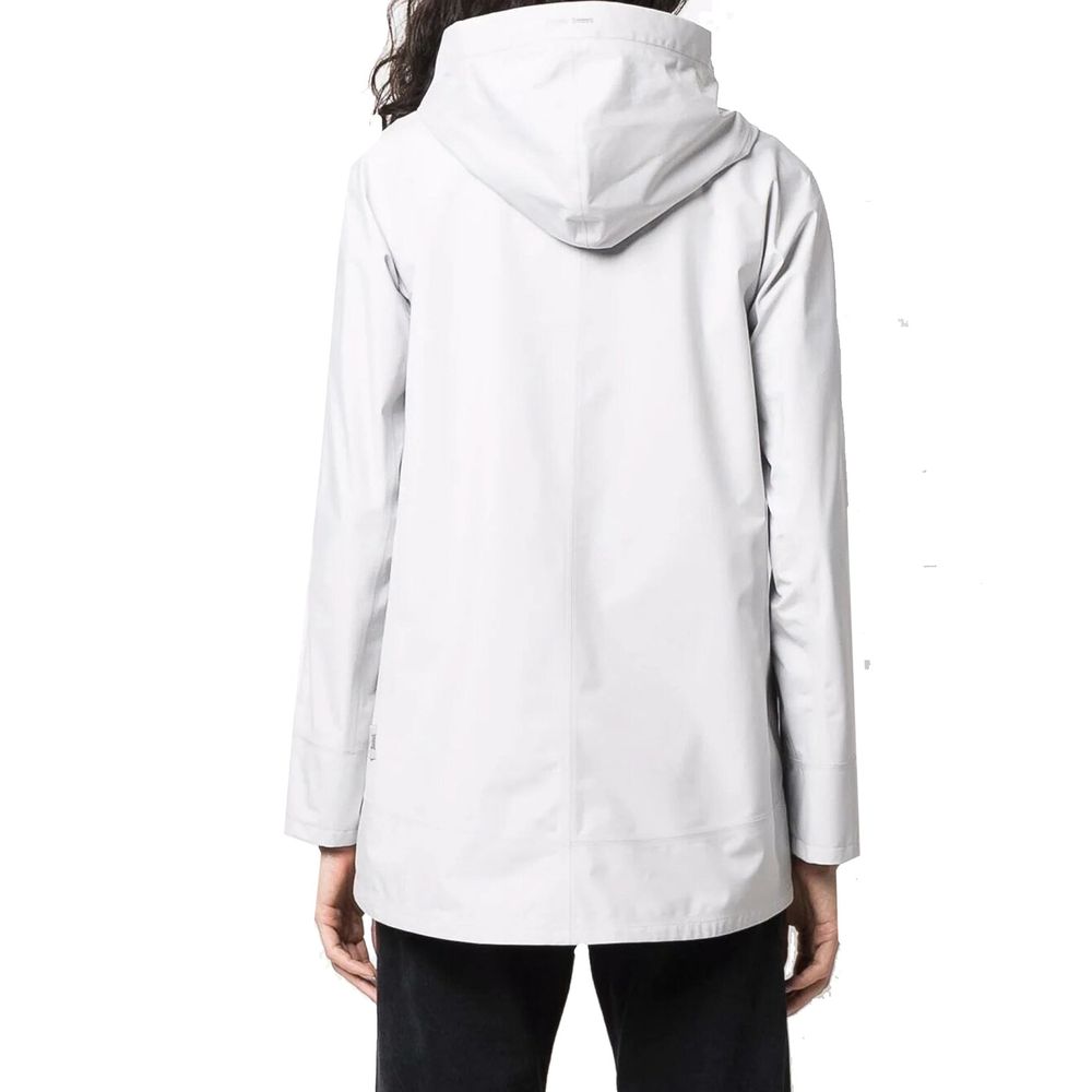 Herno Laminar Women's Hooded Shell Jacket – Grey