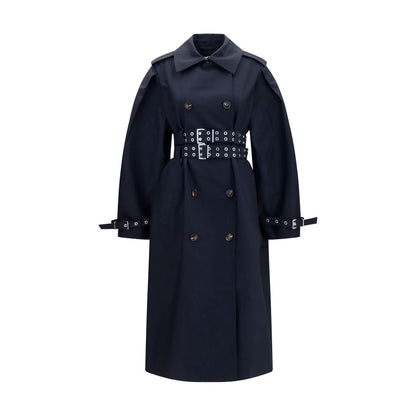 Ganni Black Cotton Coat