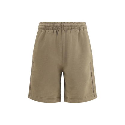 Burberry Brown Cotton Bermuda Shorts