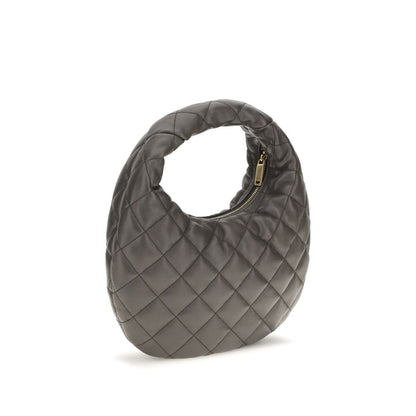 Saint Laurent Gray Lamb Ovis Aries Aries Shoulder Bag