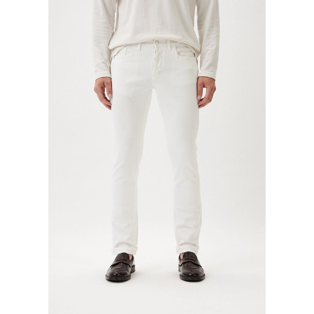 Bikkembergs White Cotton Blazer