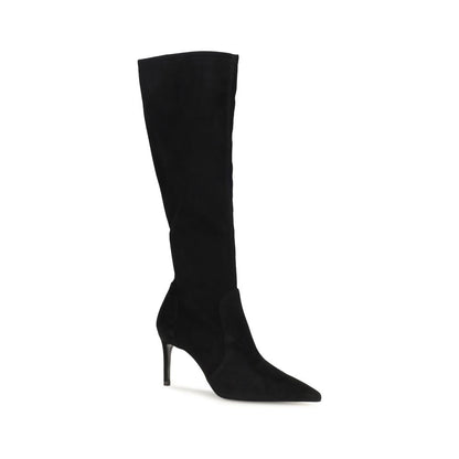 Stuart Weitzman Power støvler i ruskind – sort