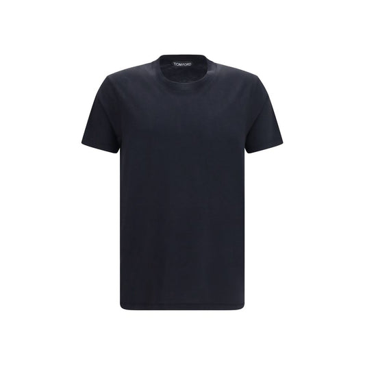 Black cotton T-shirt from Tom Ford