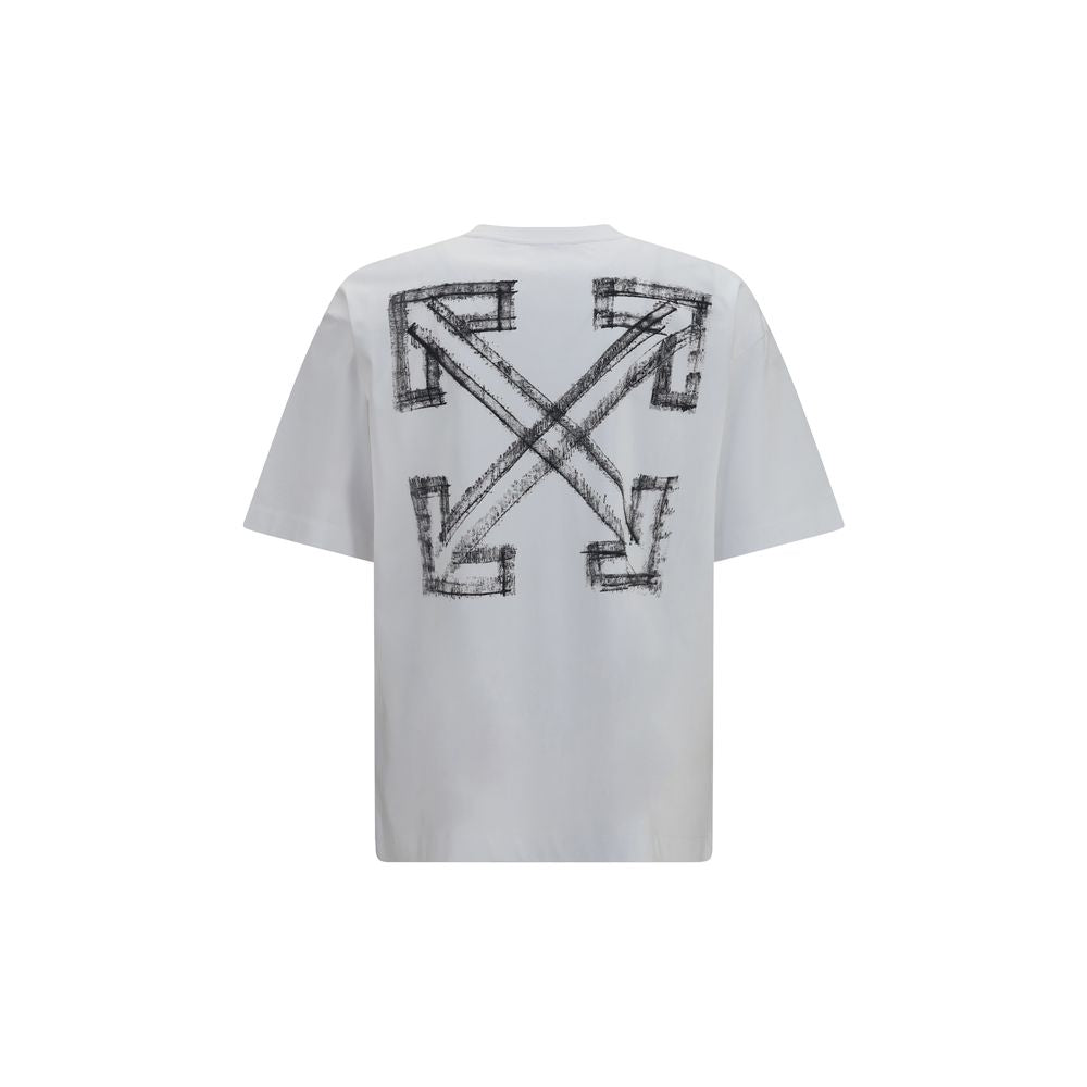 Off-White Motion Arrow Skate T-Shirt – White