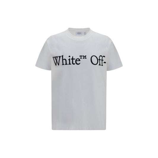 Off-White Bookish Scarf T-Shirt – White