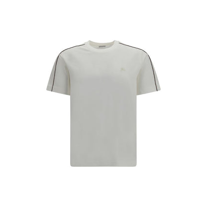 Burberry Equestrian Knight Embroidered T-Shirt – White