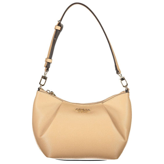 Guess Jeans Amorette Shoulder Bag – Beige
