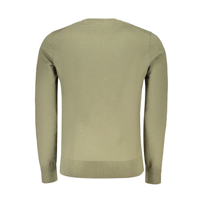 Hugo Boss Green Cotton Men's Shirt