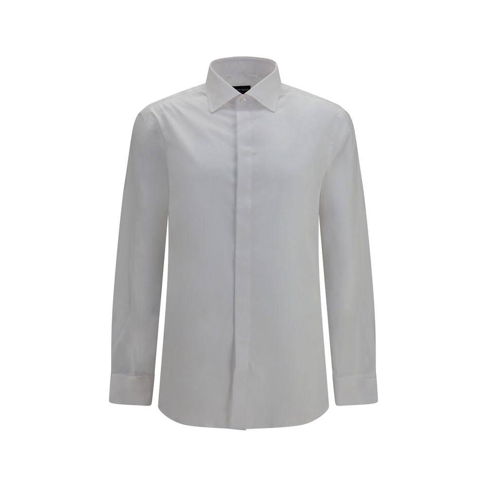 Giorgio Armani white soft cotton dress shirt