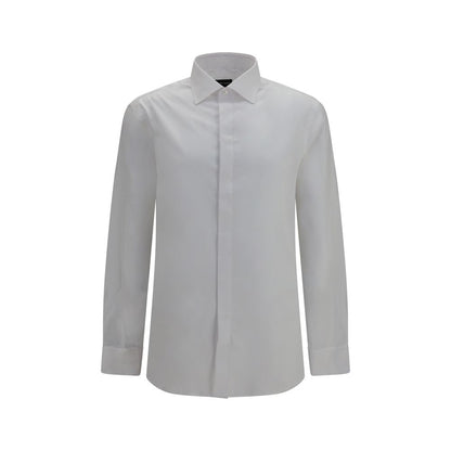 Giorgio Armani white soft cotton dress shirt