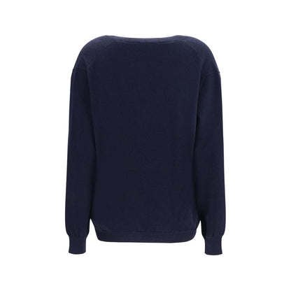 Malo cashmere sweater for women – blue