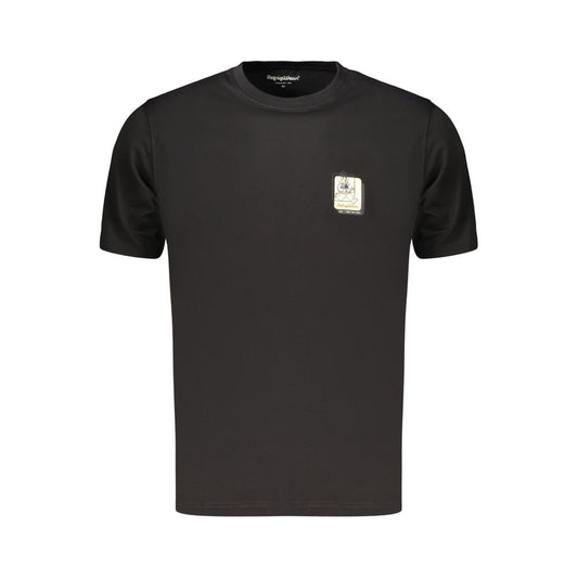 Refrigiwear Black Cotton Men's T-Shirt