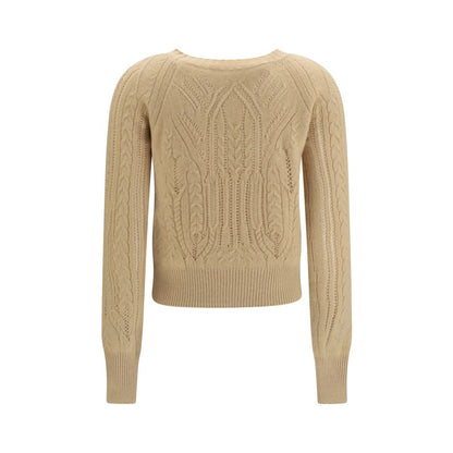 Ermanno Scervino cashmere sweater for women – beige