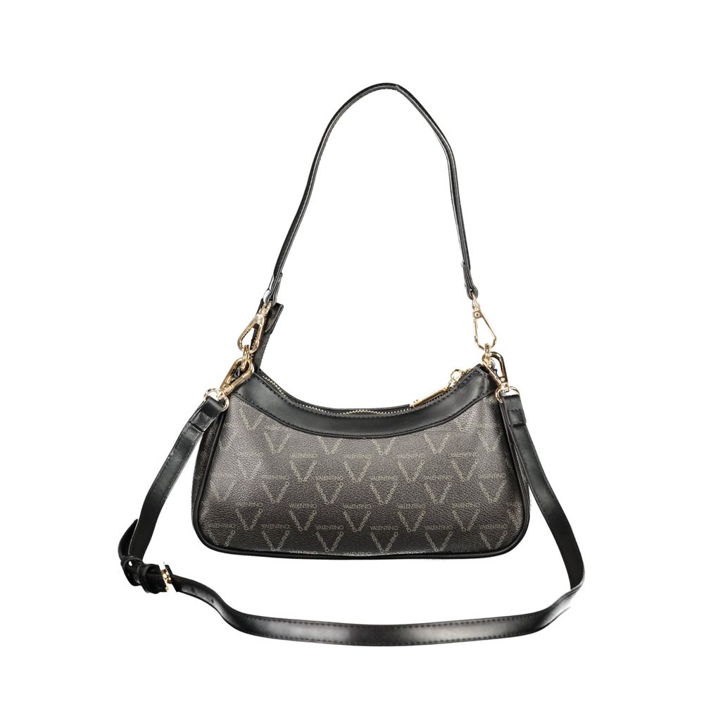 Mario Valentino Black Polyurethane Women's Bag