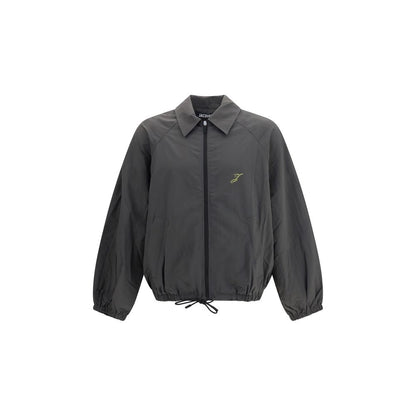 Jacquemus Gray Polyamide Full-Length Jacket