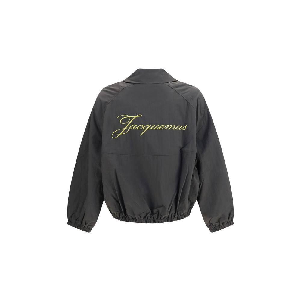 Jacquemus Gray Polyamide Full-Length Jacket