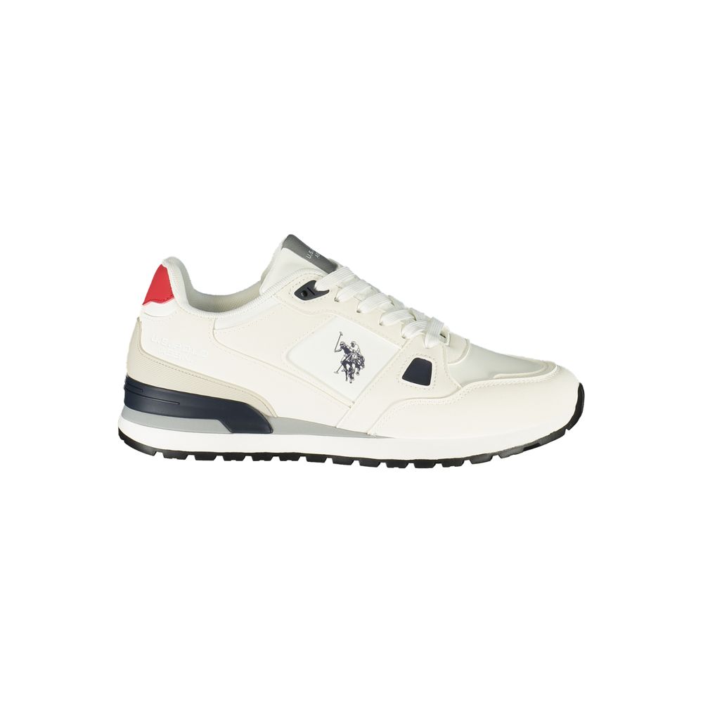 U.S. Polo Assn. White Men's Sneakers