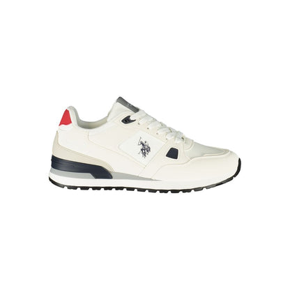 U.S. Polo Assn. White Men's Sneakers