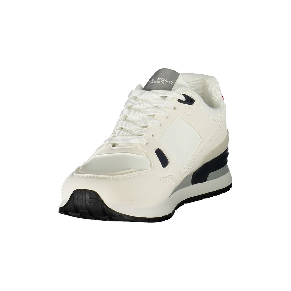 U.S. Polo Assn. White Men's Sneakers