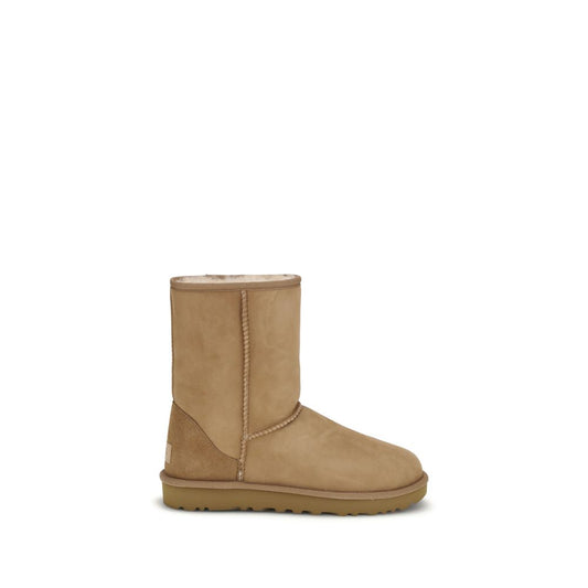UGG Classic Short Suede Boots – Beige