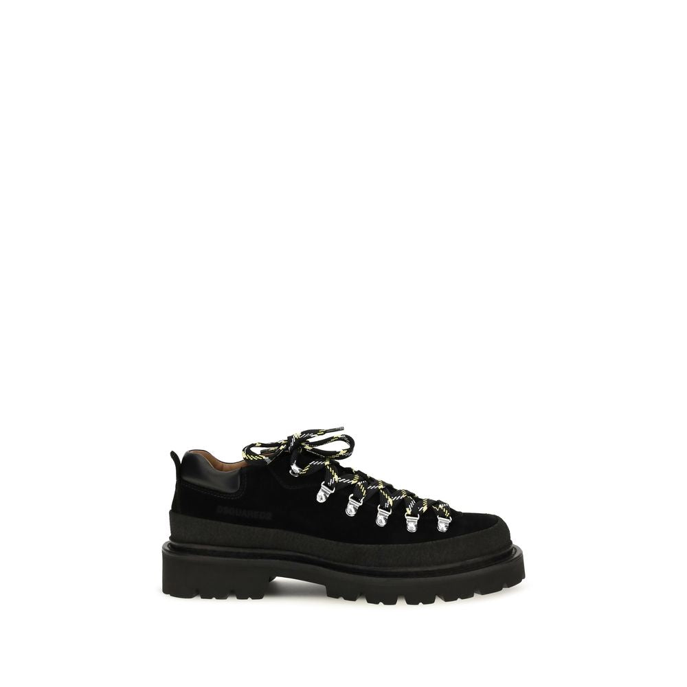 Dsquared2 black calf leather sneakers
