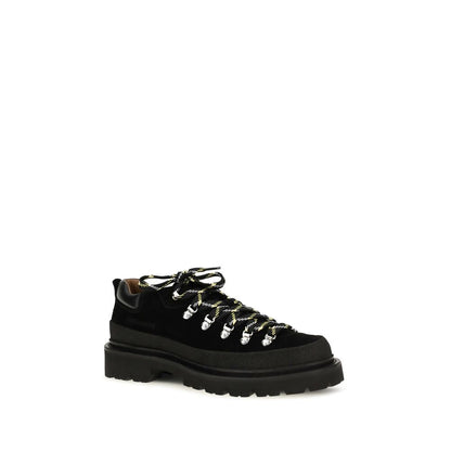 Dsquared2 black calf leather sneakers
