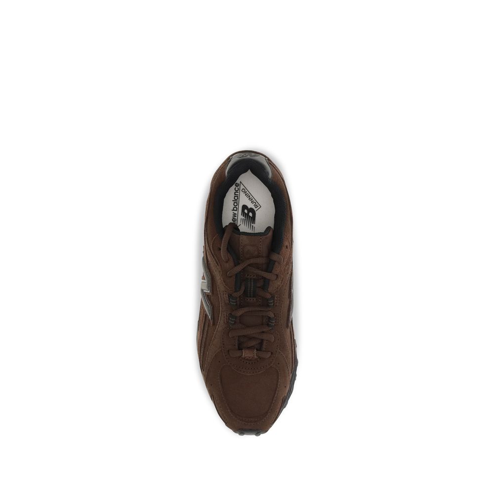 New Balance Brown Fabric Athletic Sneakers