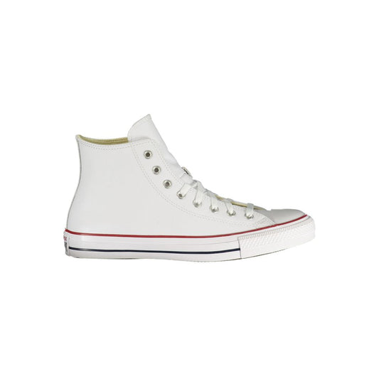 Converse Men's Sneakers with Contrast Sole – White
