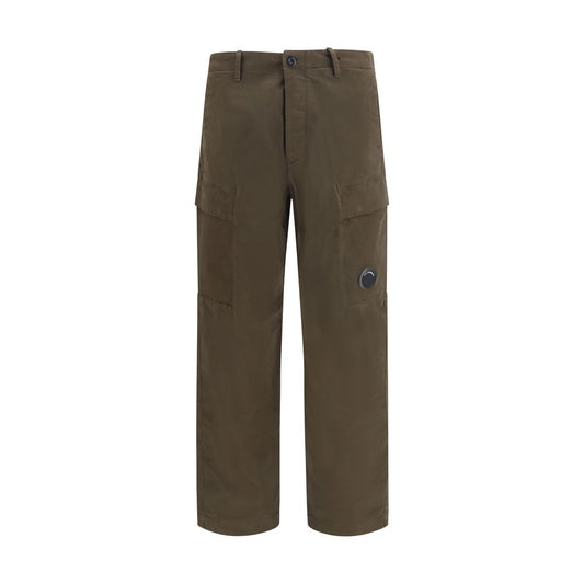 C.P. Company Cotton-Blend Cargo Trousers – Two-Tone