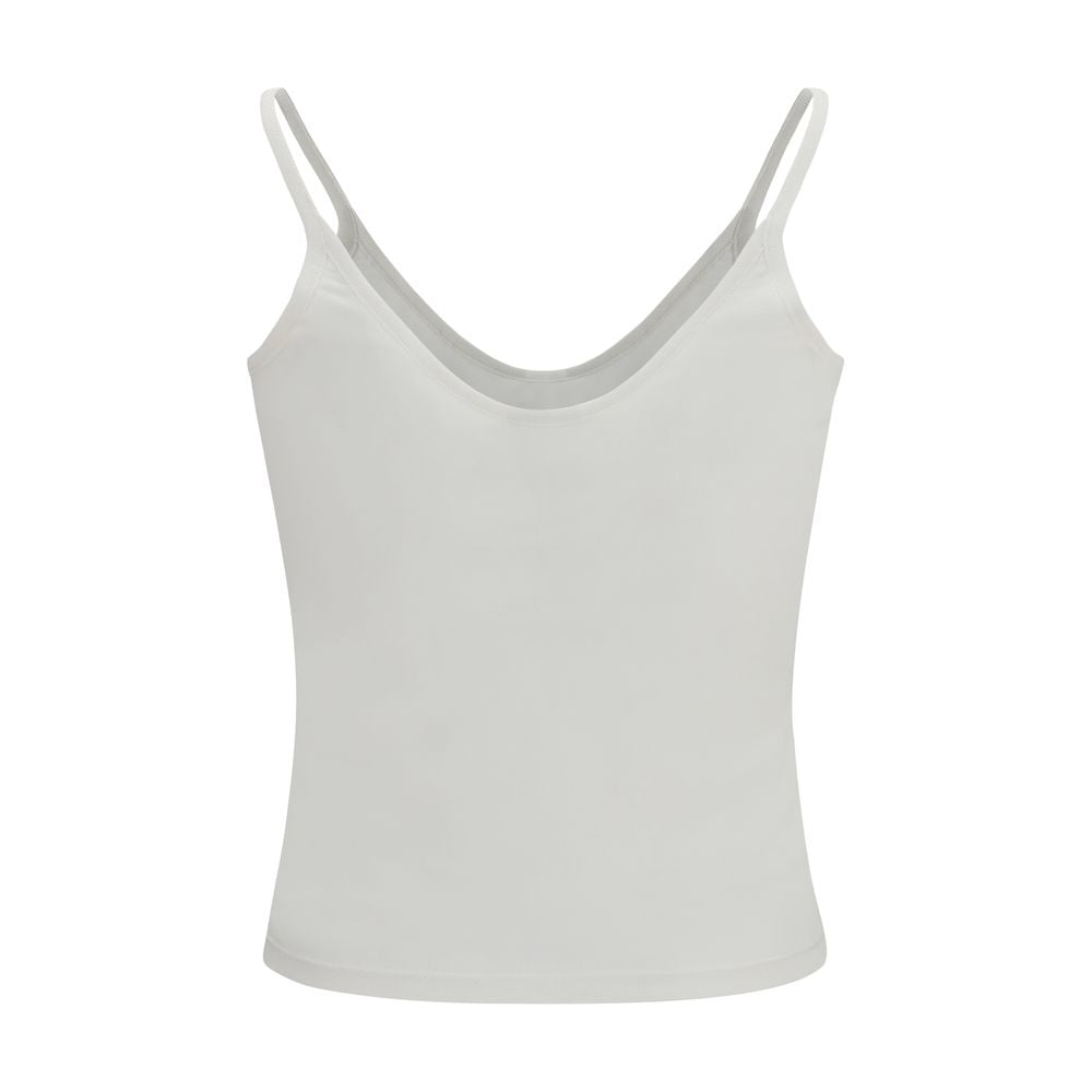 White Tom Ford silk tank top