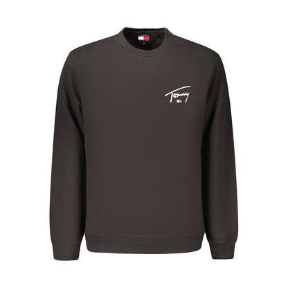 Tommy Hilfiger Men’s Logo-Print Sweatshirt – Black