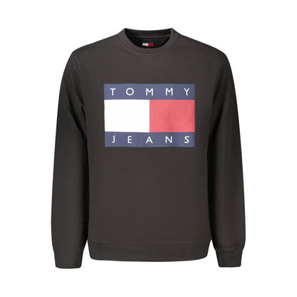 Tommy Hilfiger Men’s Regenerative Cotton Sweatshirt – Black