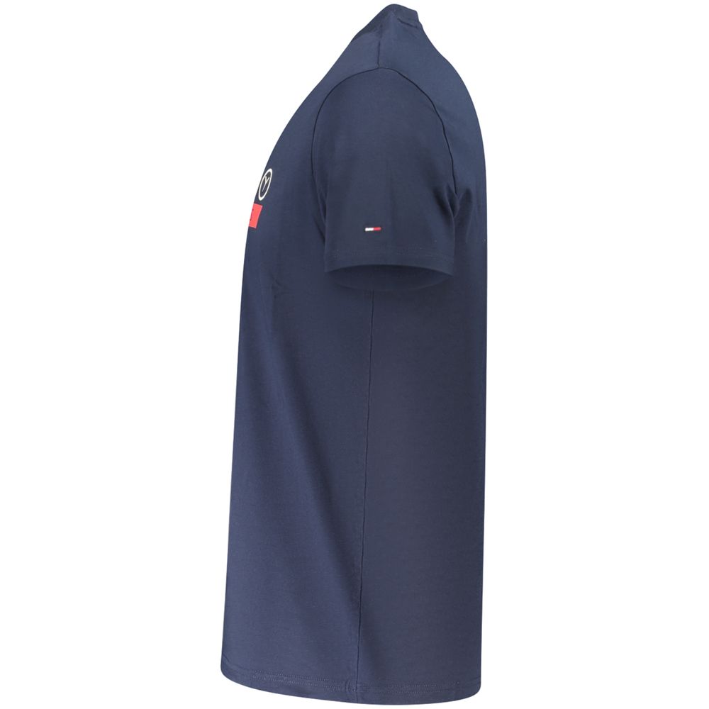 Tommy Hilfiger Logo-Print T-Shirt – Blue