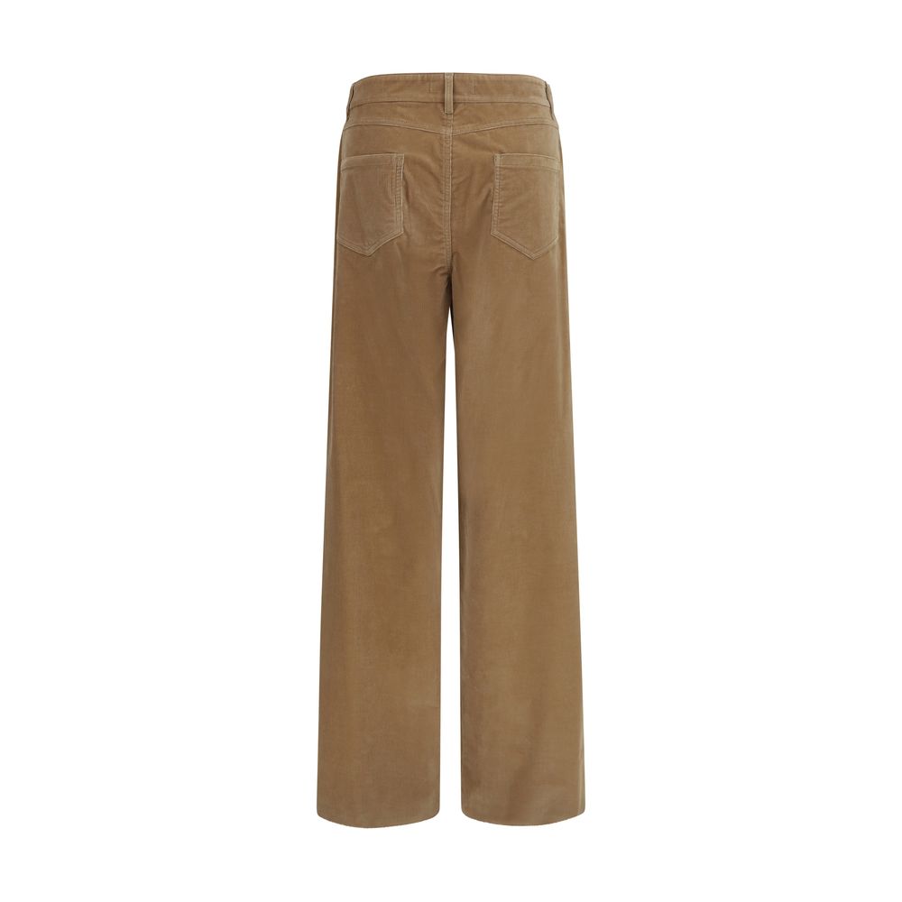 Max Mara Studio Fragola cotton corduroy trousers – brown