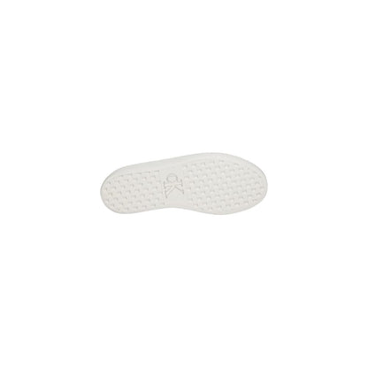 Calvin Klein Jeans VULC FLATF Leather Sneakers – White