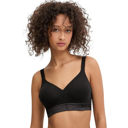 Calvin Klein Underwear Black Cotton Bra
