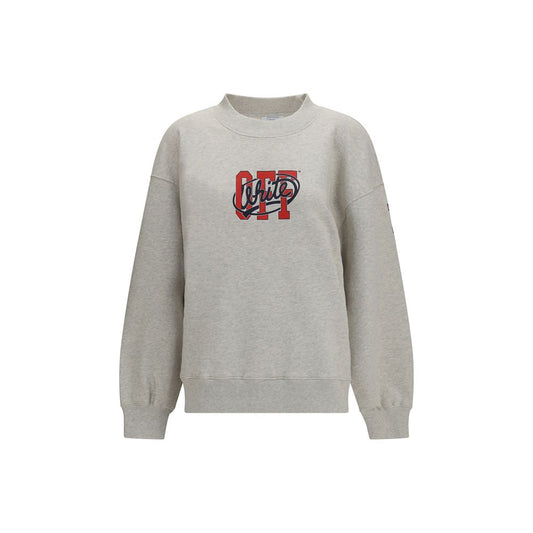 Off-White Off College Sweatshirt – Grey