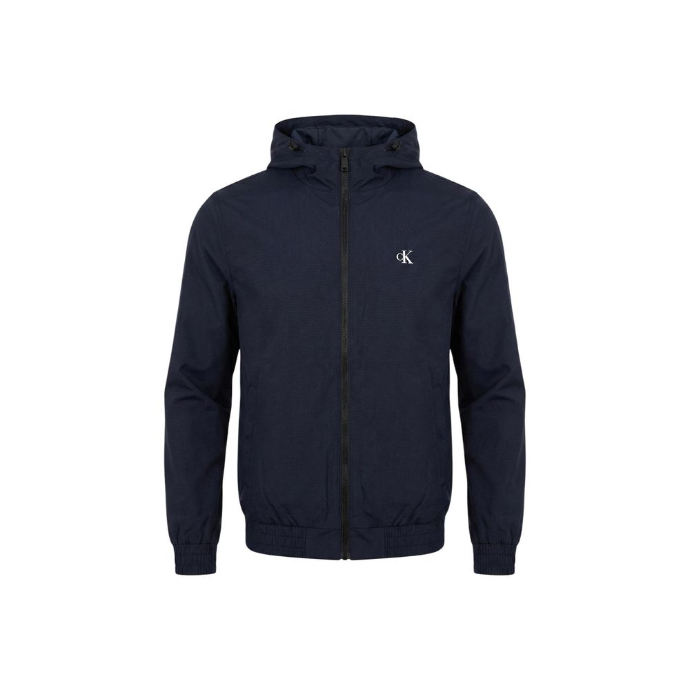 Calvin Klein Jeans Men's Long Jacket – Blue