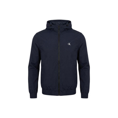 Calvin Klein Jeans Men's Long Jacket – Blue