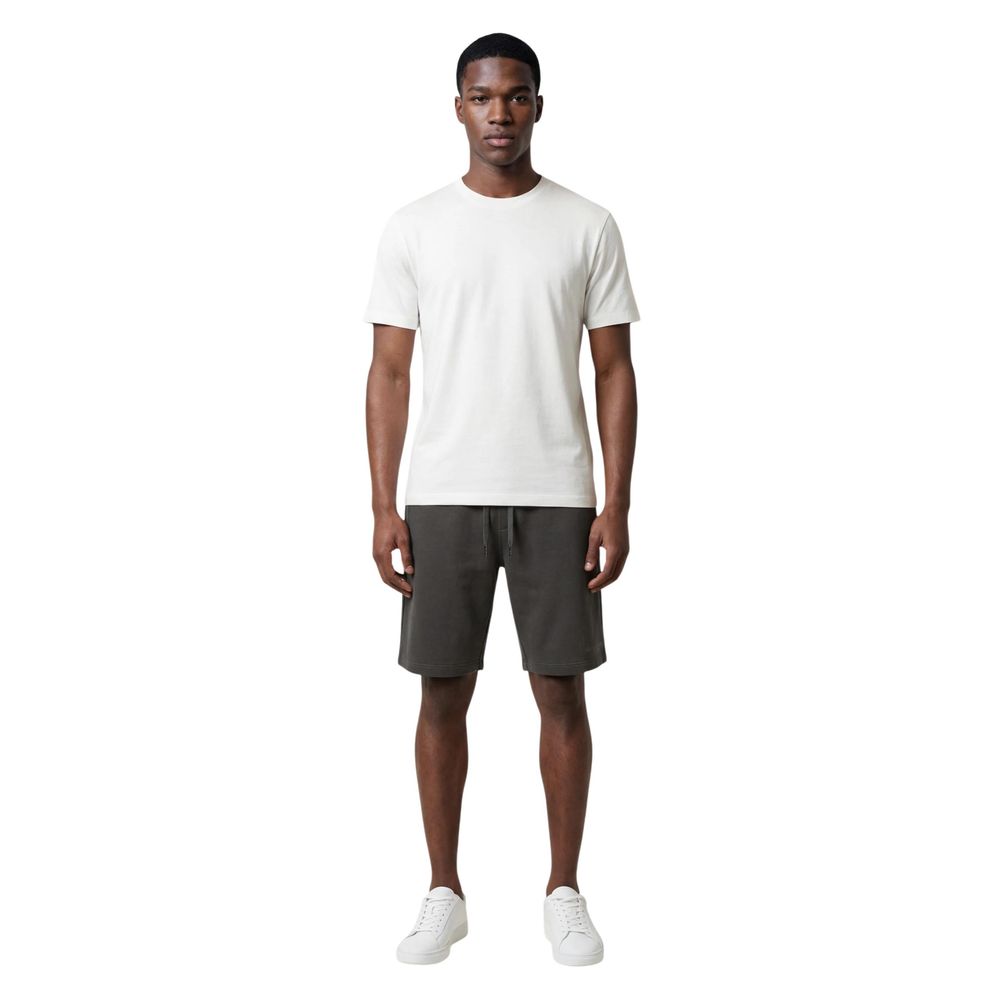 Armani Exchange green cotton shorts