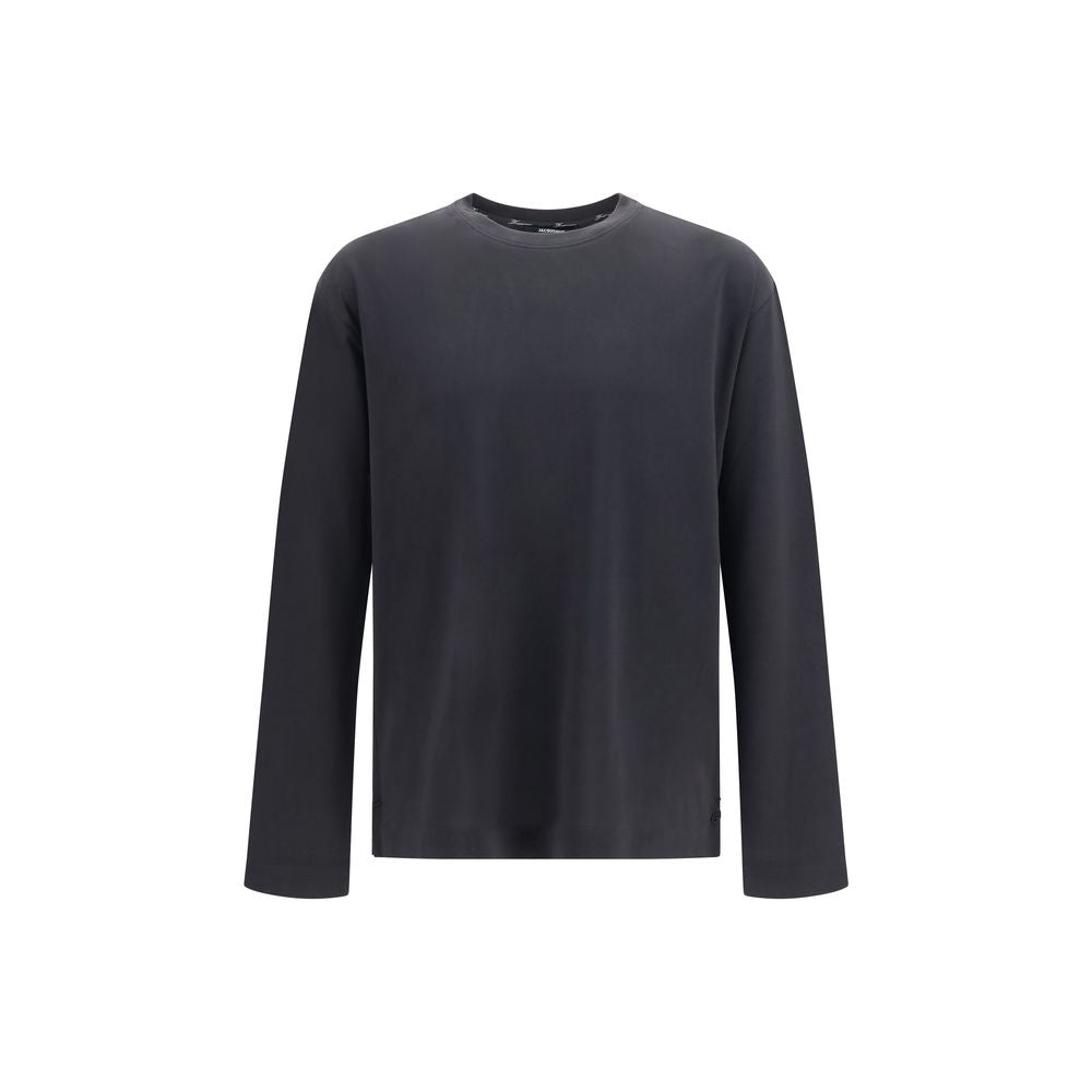 Jacquemus Rond Carré Long-Sleeve T-Shirt – Black