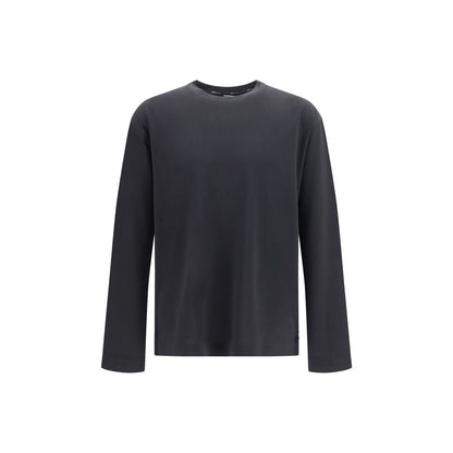 Jacquemus Rond Carré Long-Sleeve T-Shirt – Black