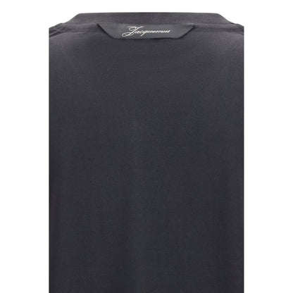 Jacquemus Rond Carré Long-Sleeve T-Shirt – Black
