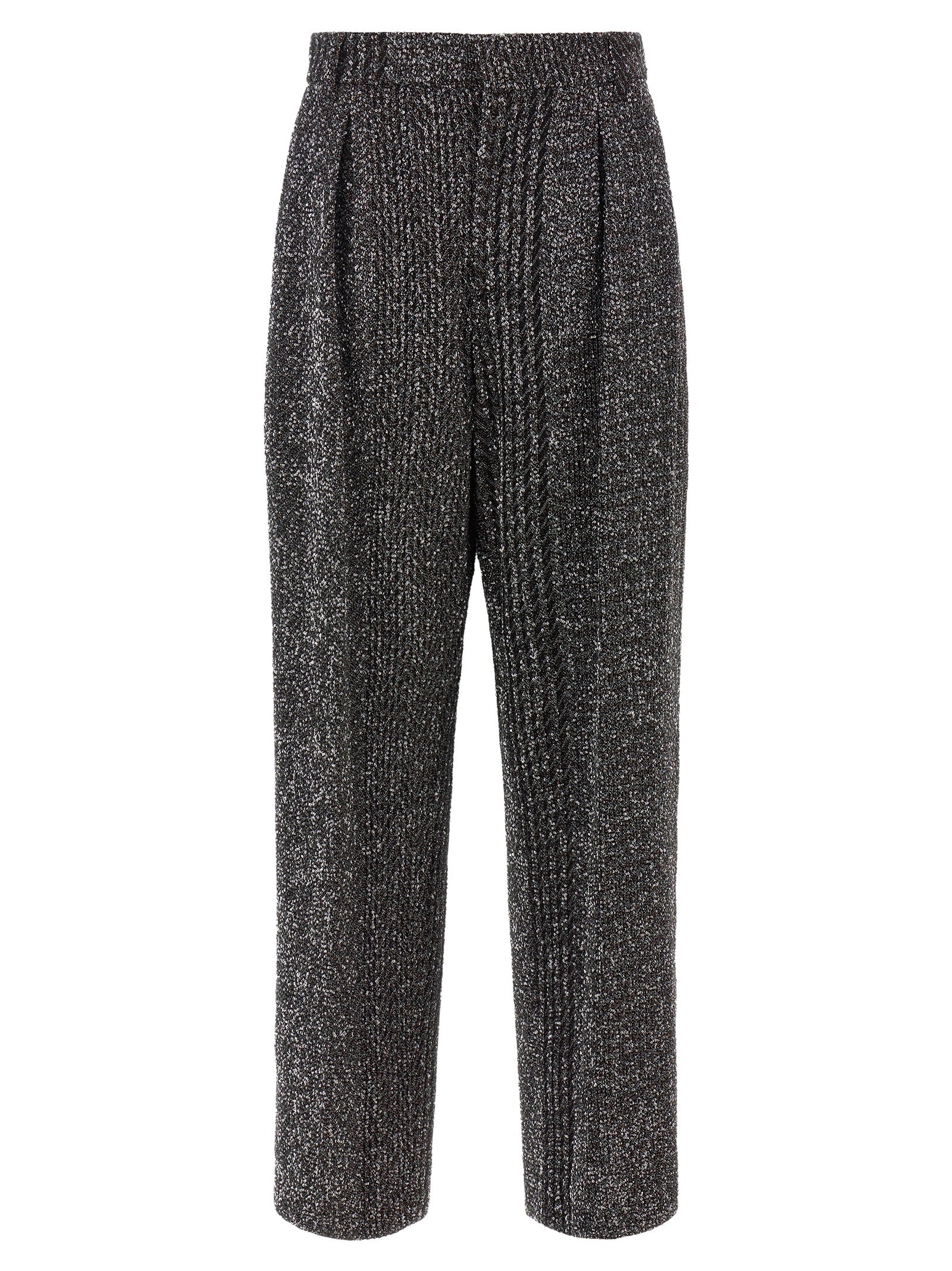 Missoni Black Polyamide Casual Pants